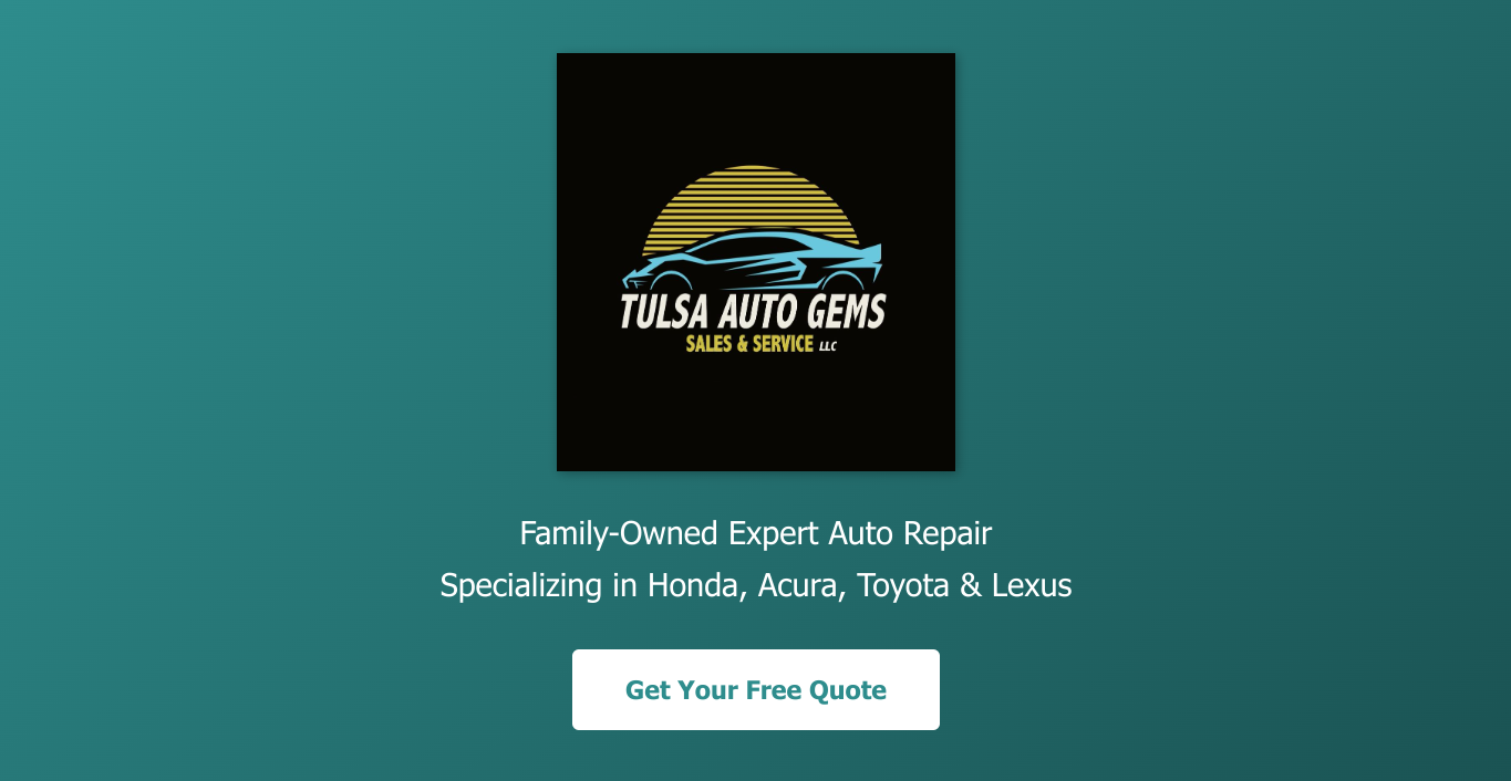 Tulsa Auto Gems Website