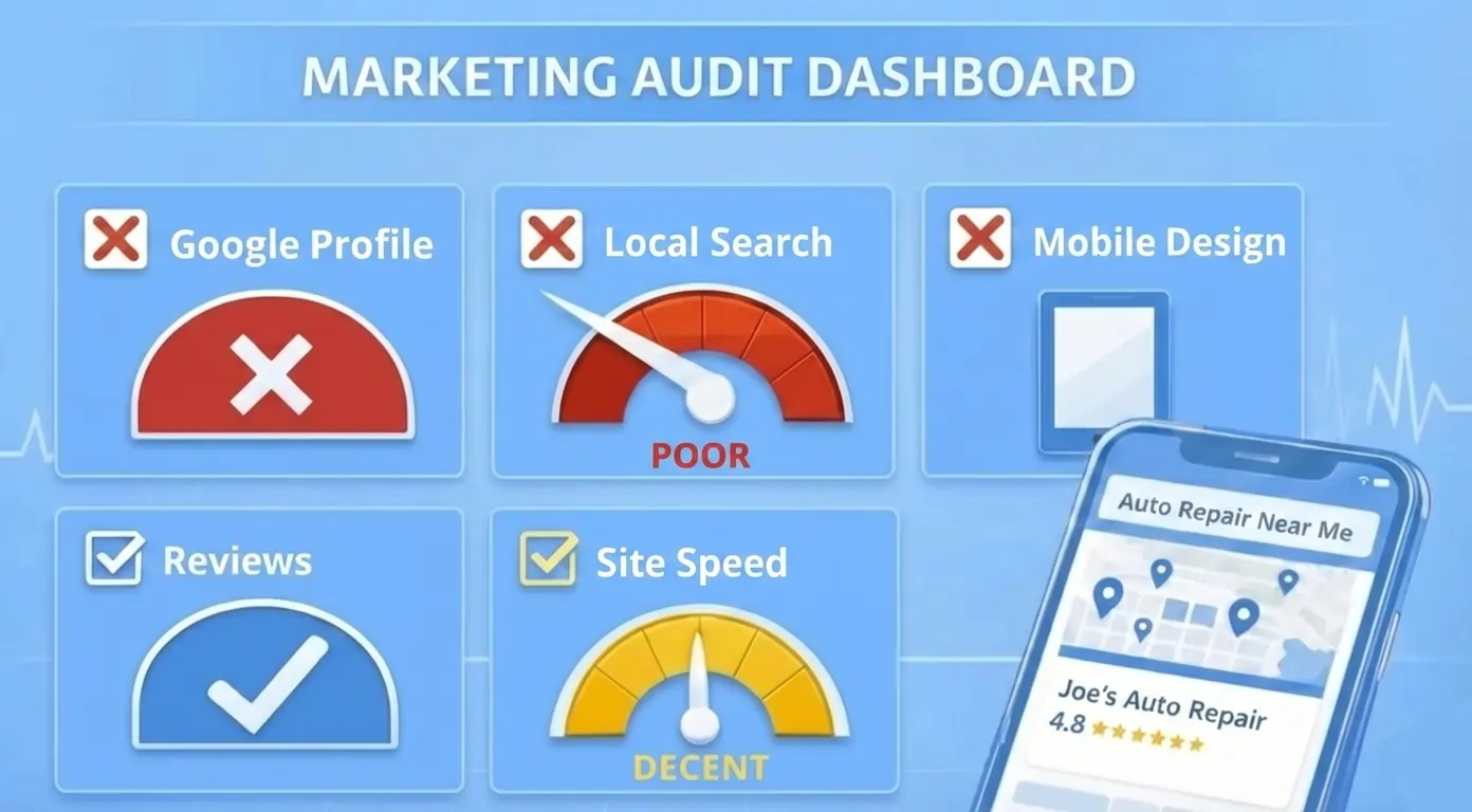The 5-Minute Marketing Audit Every Auto Shop Owner Must Run This Week