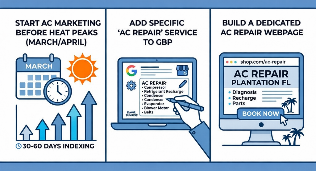 How to Get More AC Repair Customers This Summer {South Florida Shops}